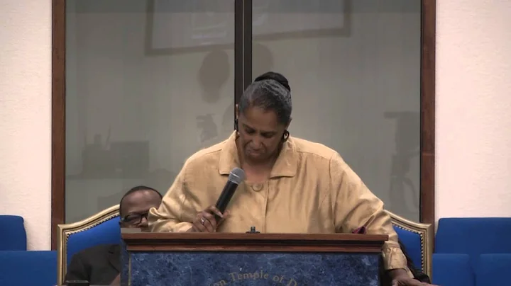 Bishop Dora Scott at Restoration Temple of Deliver...