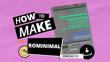 How to Make Rominimal. Ableton Live Sketch 62