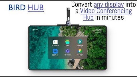 Bird Hub Live Demo | All-in-one Video Conferencing & Wireless Content Collaboration | Hybrid Meeting