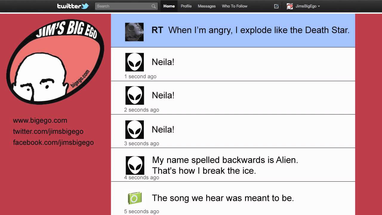 Jim's Big Ego - 15 Seconds of Fame