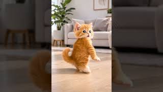 The Cutest Dancing Kitten You'll See Today! 🐱💃