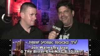 Joe Walmsley Bitter End Interview