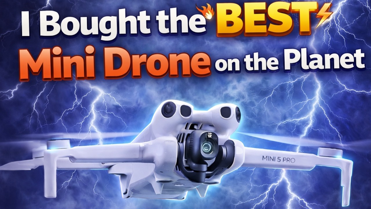 Распаковка и первый полет DJI Mini 5 Pro — я купил ЛУЧШИЙ мини-дрон на планете!