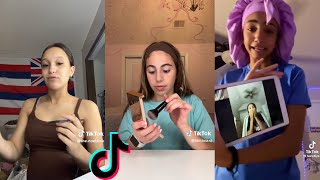 GRWM Makeup Tutorial ❤️Tiktok Compilation # 1