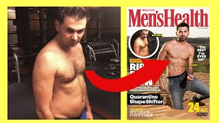 From Fat to Men's Health Cover Model  Body Transformation