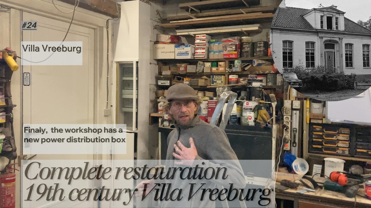 Eindelijk, perfecte veiligheid in de werkplaats en toekomstige B&B.