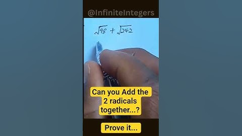 Master How to Simplify Radical Expressions- Math Help Guide#radicalexpressions#simplifyingradicals