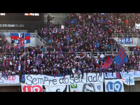 2013天皇杯準々決勝　仙台vs東京　FC東京ゴールのサンタさん達