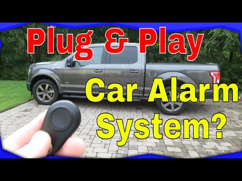 Technaxx TX-100 DIY Plug and Play Install Car Alarm System