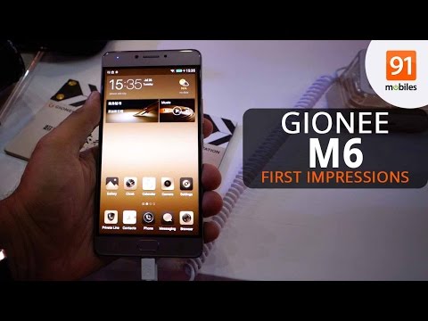 Gionee M6 :First Look | Hands on | Price