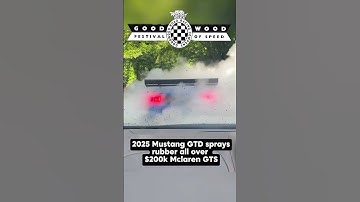 Mustang GTD burnout gangnam style !!! | Edit video #shorts