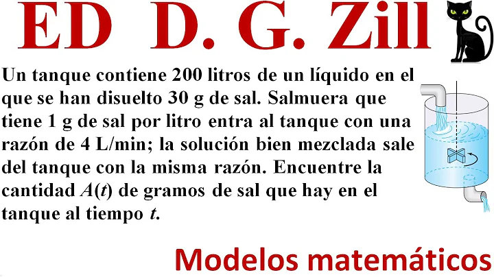 Modellazione di miscelazione con equazioni differenziali di primo ordine