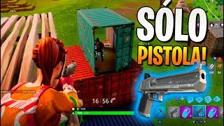 GANANDO a PISTOLA!! FORTNITE: Battle Royale