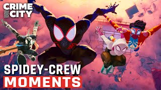 Top 3 Moments Spider Crew Outsmarts Villains | Spider-Man: Across the Spider-Verse