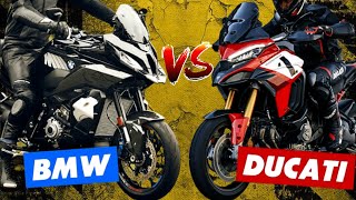WHICH IS BETTER.?? 2024 BMW M1000XR vs 2024 Ducati Multistrada V4 Pikes Peak!!!!
