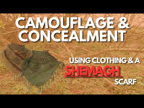 Camoflauge & Concealment | Utilising CLOTHING | SHEMAGH SCARF GHILLIE