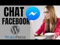 Cómo agregar FaceBook Messenger a su sitio web de Wordpress 2018 | Francisco Bustos