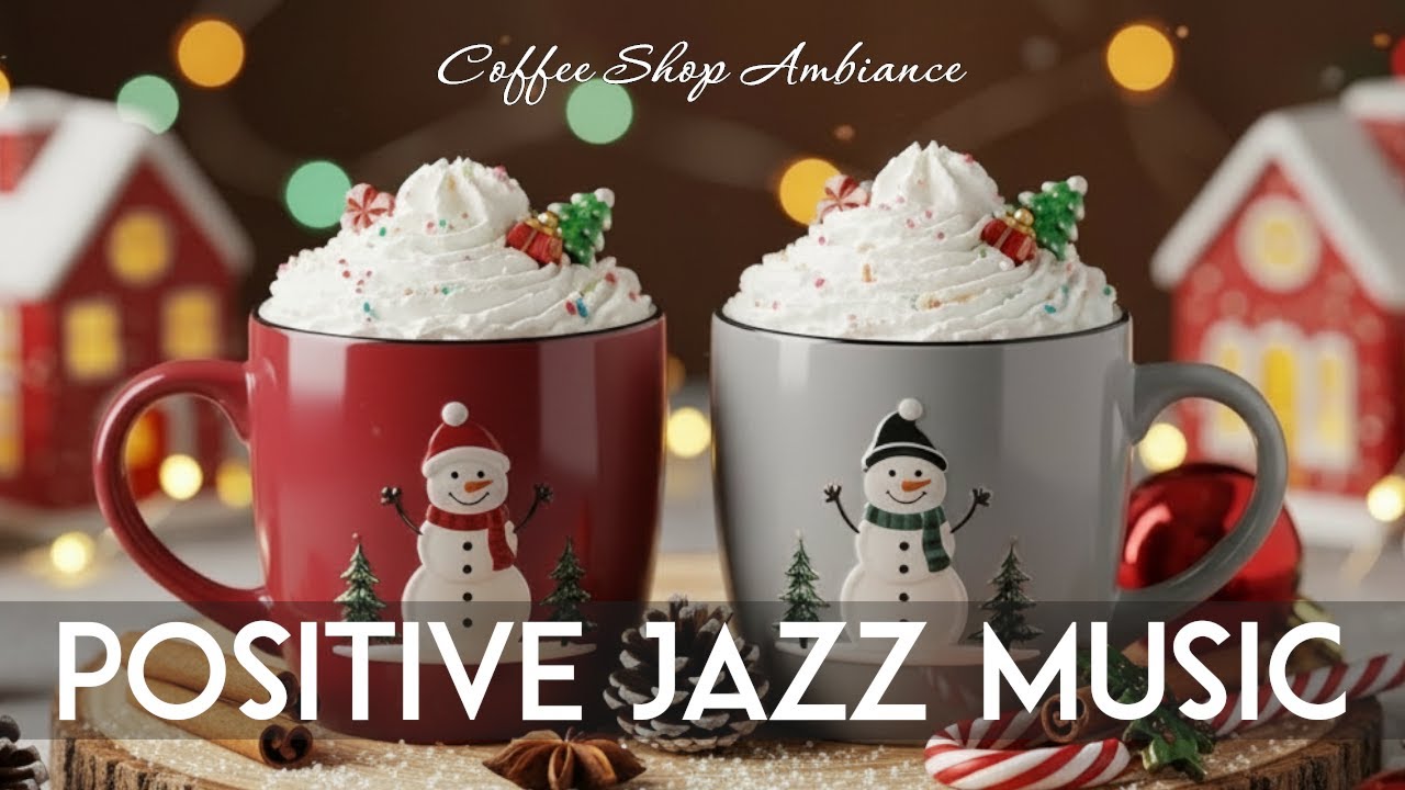 Positive Jazz Music ☕ Coffee Shop Ambiance - Sweet Bossa Nova Instrumental for Relaxing