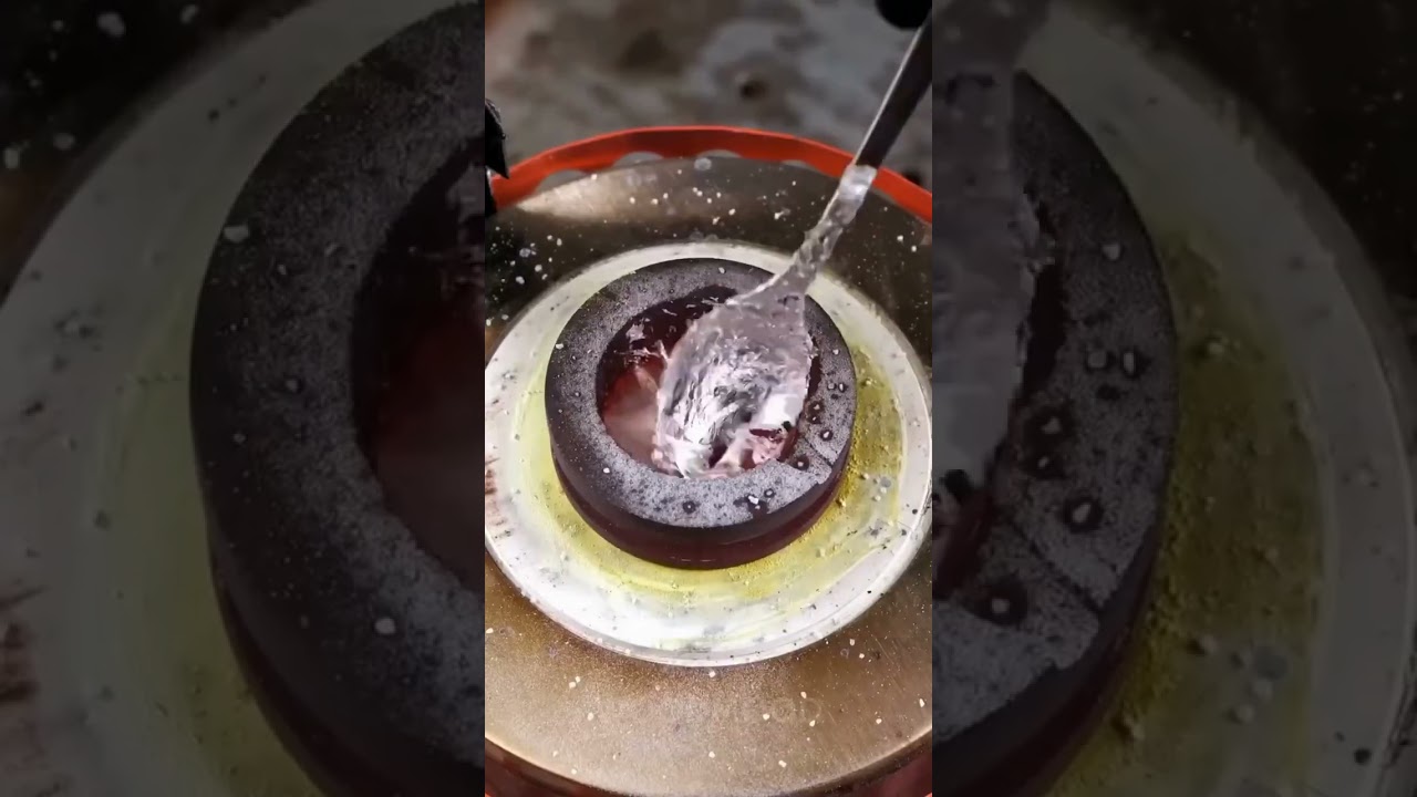 Watch this guy turn aluminum foil into stylish sunglasses! 😎