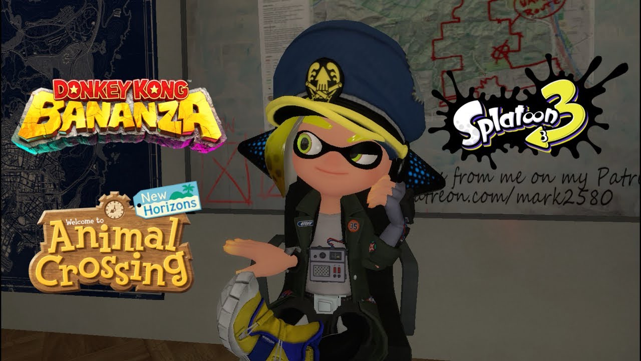 Splatoon 3, Animal Crossing New Horizons and Dokey Kong Bananza Livestream 🔴