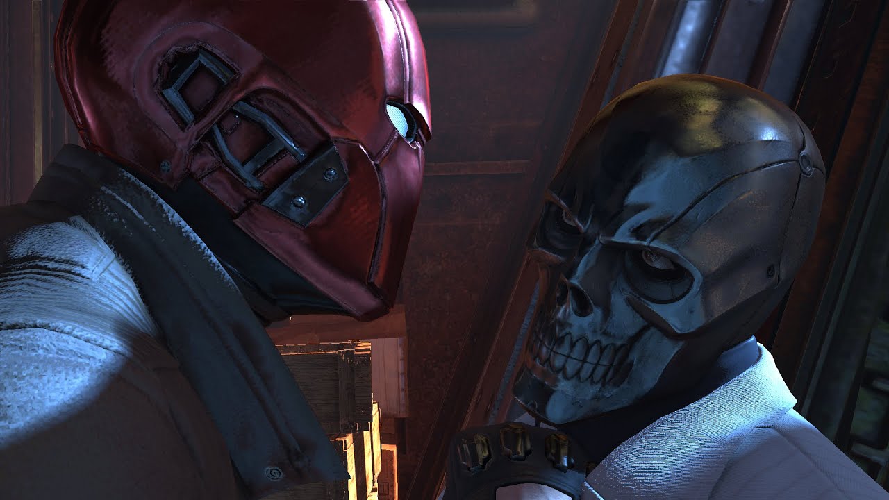 Batman: Arkham Knight - Red Hood DLC FULL Walkthrough with Under the Red Hood Skin