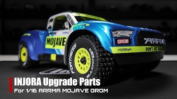 INJORA Upgrade Parts For 1/16 ARRMA MOJAVE GROM
