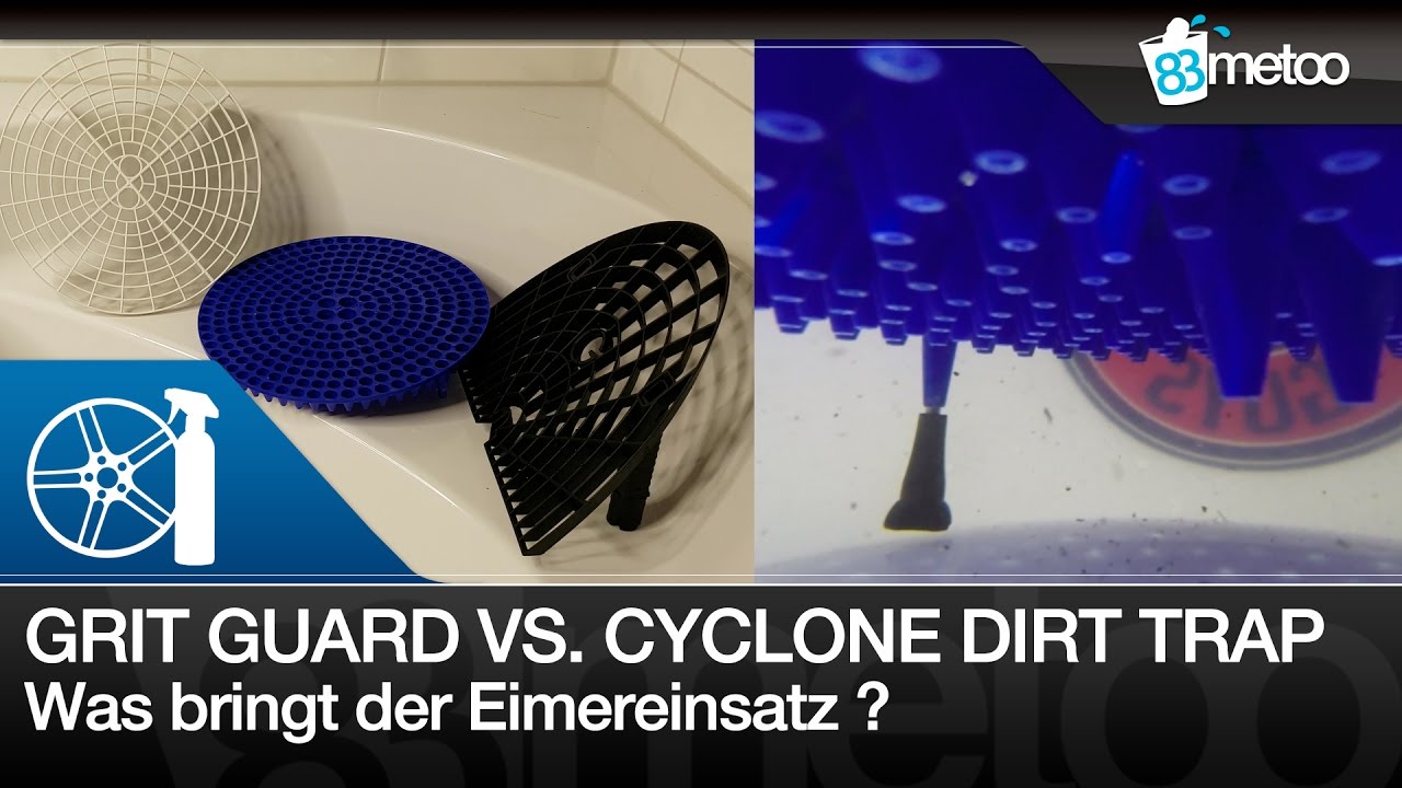 Grit Guard vs. Cyclone Dirt Trap Was bringt ein Eimereinsatz wirklich Grit Guard Alternative