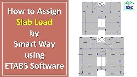 Assign Slab Load (DL+LL) by Smart Way | Uniform Load Sets