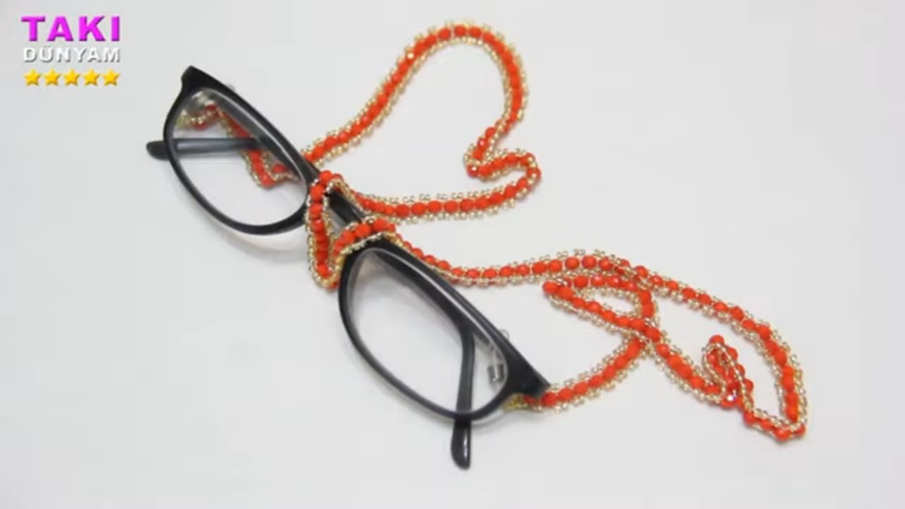 Takı Tasarımı Kolay Gözlük İpi YapımıGLASSES ROPEDIYTAKI DÜNYAM