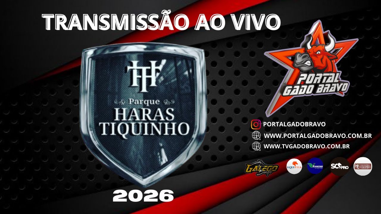 VAQUEJADA  AO VIVO PARQUE  E HARAS  TIQUINHO  |  SURUBIM - PE