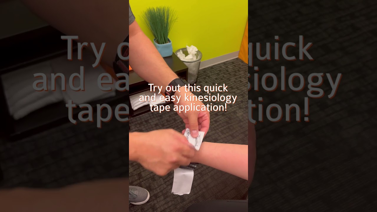 Kinesiology Tape for Carpal Tunnel