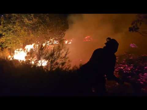 Fuego en Castropodame