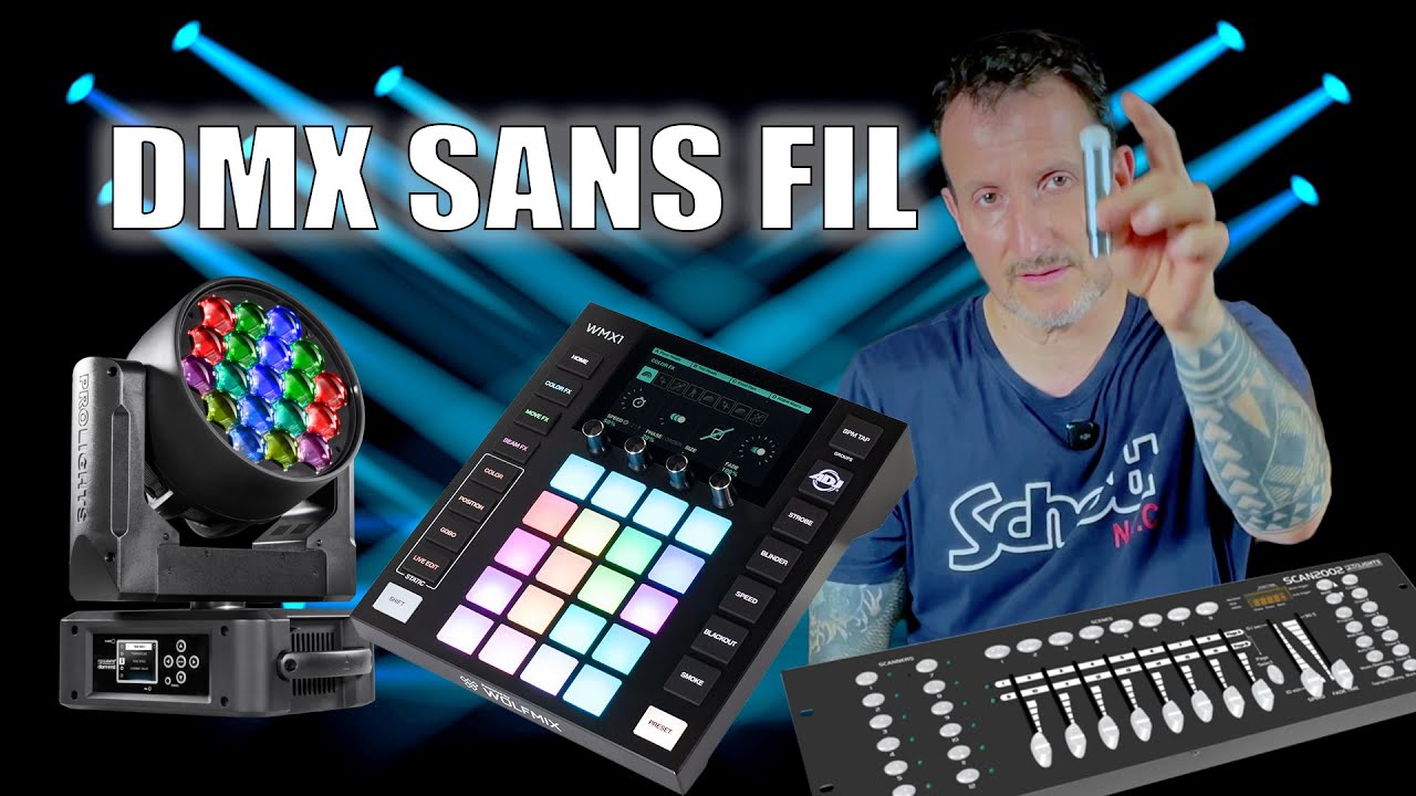Dmx sans fil  💡 Signal DMX nickel, à tous les coups 🔥