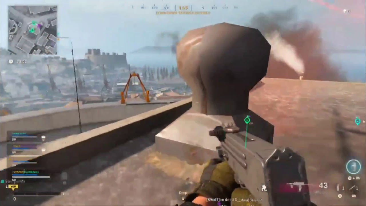 New cod warzone glitch let's me shoot while downed? - YouTube