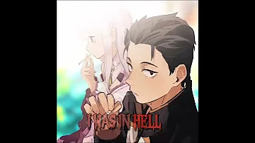 Natsuki Subaru 4K Edit And I Was Trapped AMV Quick Edit Anime Amv Trending Rezero Shorts 