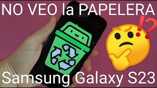 🚮🤔 WHERE IS THE RECYCLING BIN ON THE SAMSUNG GALAXY S23, S23 Plus, AND S23 Ultra? ❓❗❕ screenshot 1