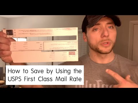 Video: Phong bì lớn First Class Mail có theo dõi không?
