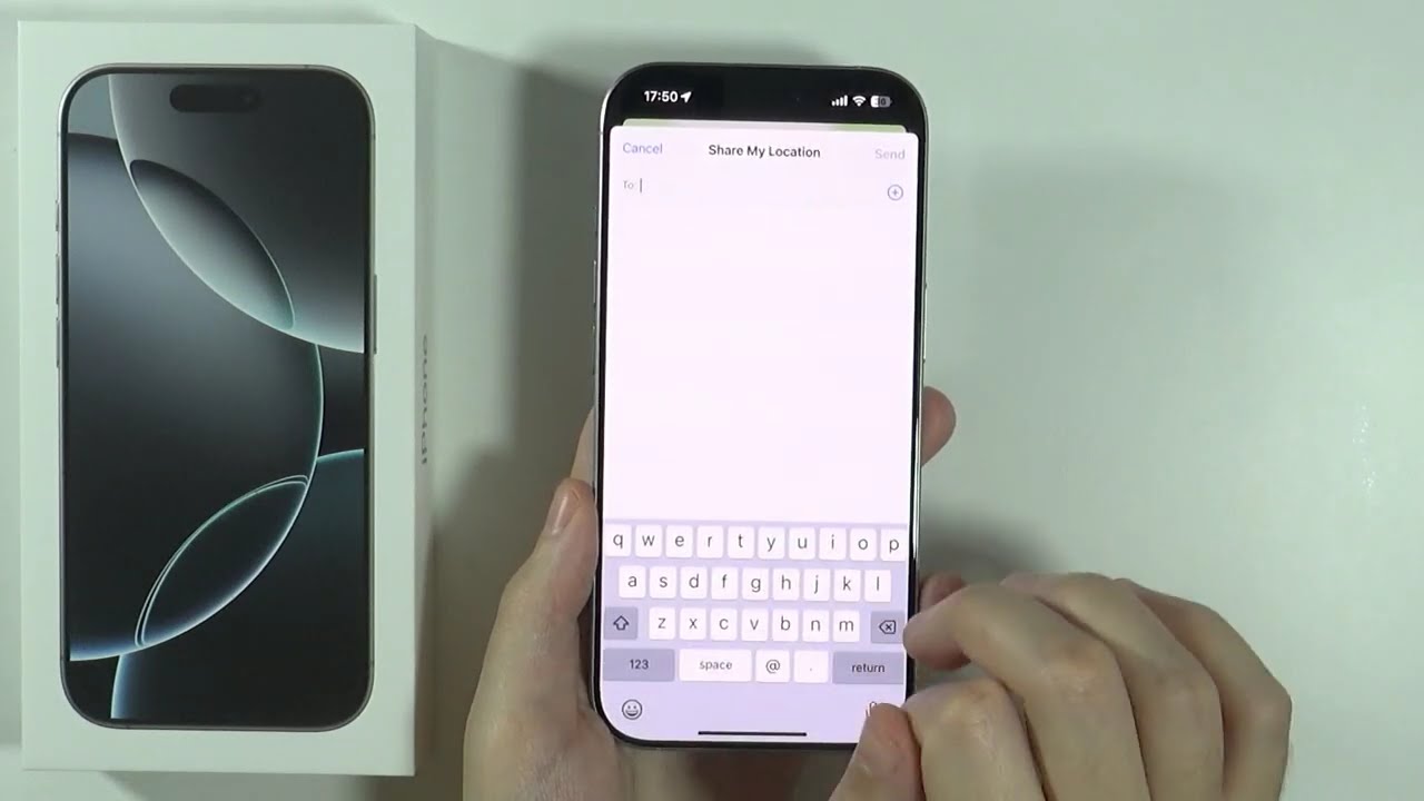 iPhone 16 Pro/16 Pro Max: How to Share Your Location with a Contact