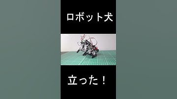 #robot #robotics #電子工作 #ESP32  #m5stack #ロボット  #ロボット犬