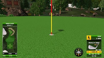 Golden Tee Great Shot on Alpine Run!