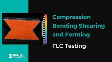 Compression, Bending, Shearing and Forming Limit Curve (FLC) Testing
