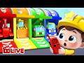 🔴 LIVE | プルル　プルル　はたらくくるま　たすけて！ | 子供の歌 | 童謡 | ベビーバス| BabyBusTV‐LIVE