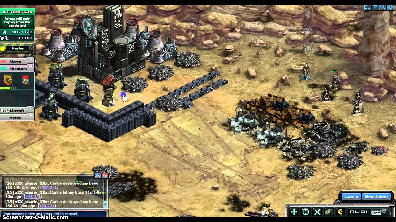 war commander artic base level 30 with operators