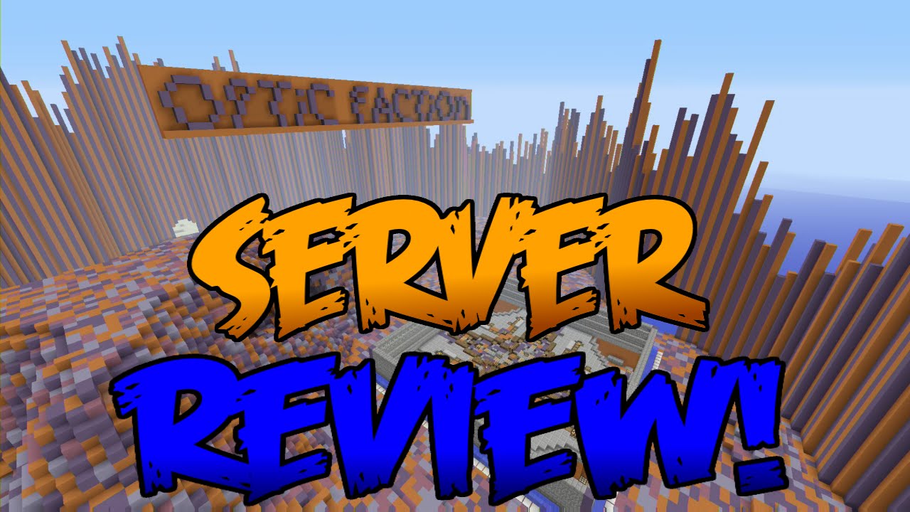 Minecraft PS4 - FACTIONS SERVER REVIEW! [Ep.12] - "Optic Factions ...