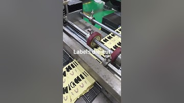 Labels die-cutting, A Custom lable stickers Manufacturer