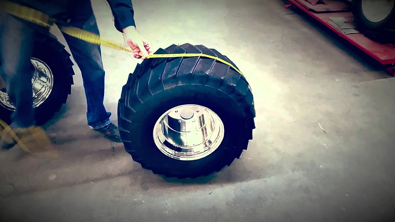 Tractor Tyre Rolling Circumference Chart