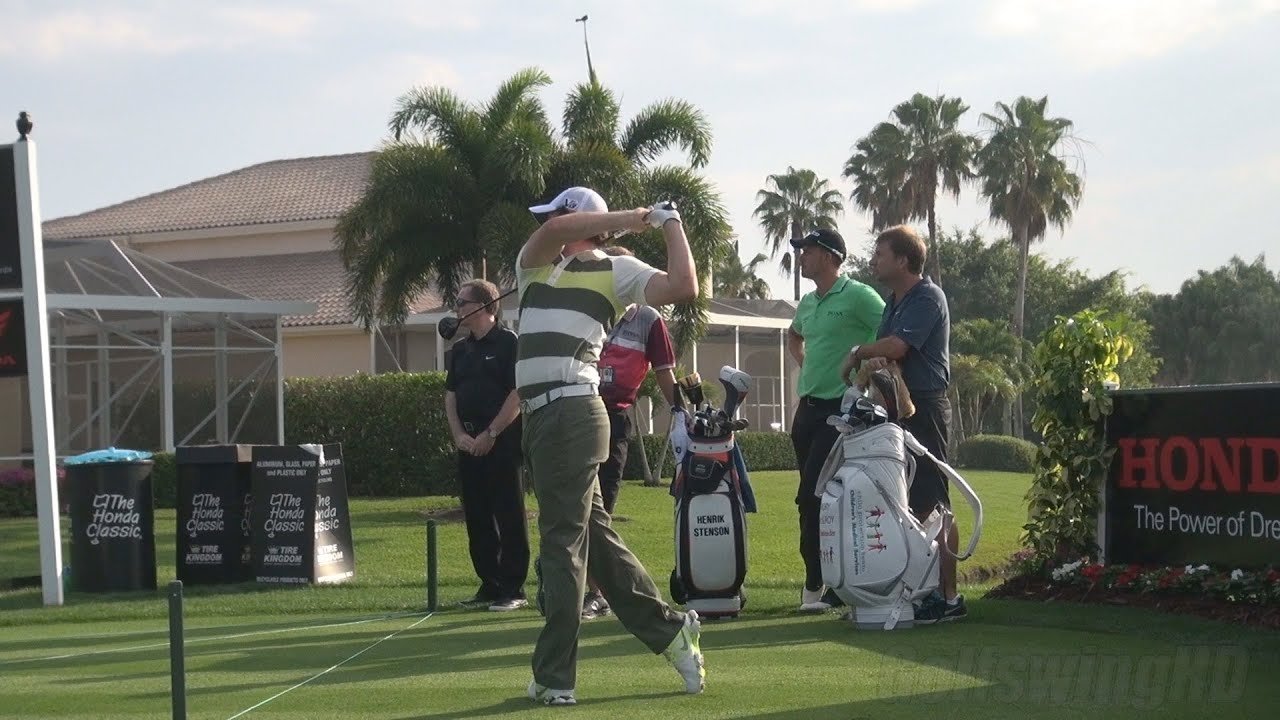 Golf Swing Slow Motion Rear View Aneka Golf