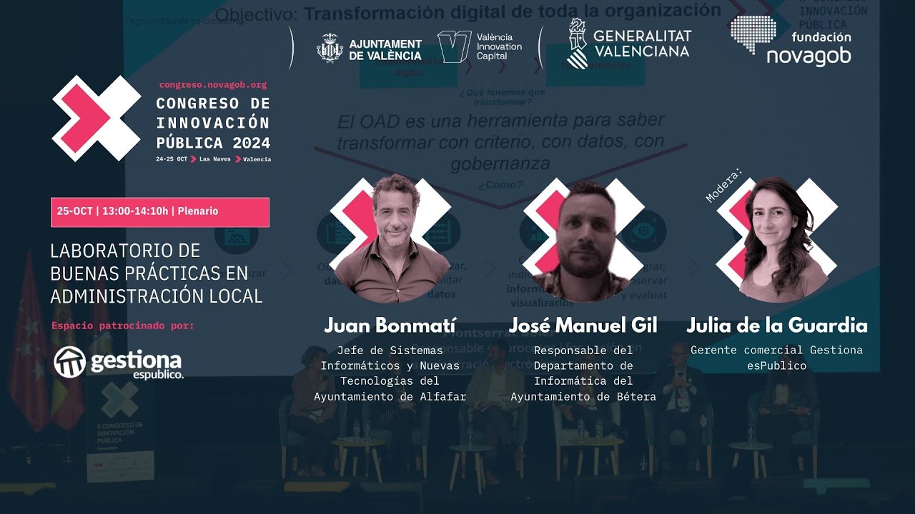 Laboratorio de Buenas Prácticas en Administración Local en Congreso NovaGob 2024