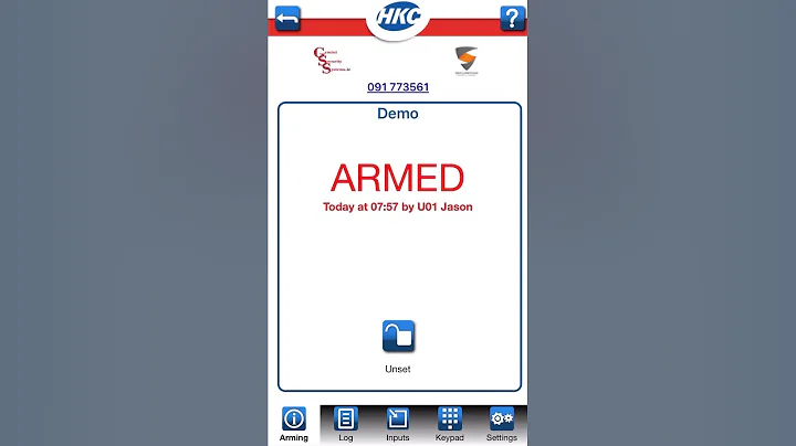 HKC SecureComm App Setup