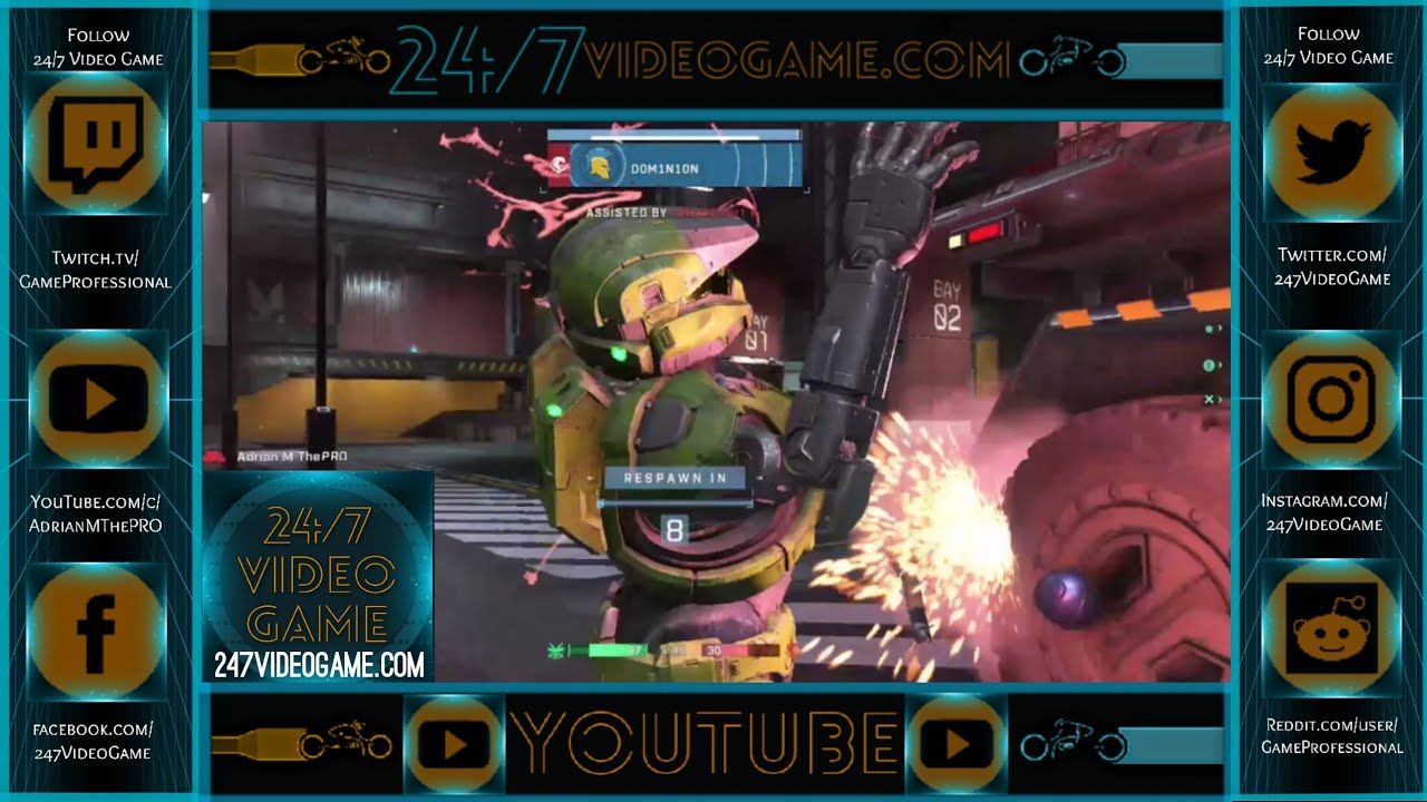 Halo Infinite Slayer - 24/7 Video Game - 247VIDEOGAME.COM - YouTube